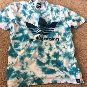 Adidas tie dye t shirt